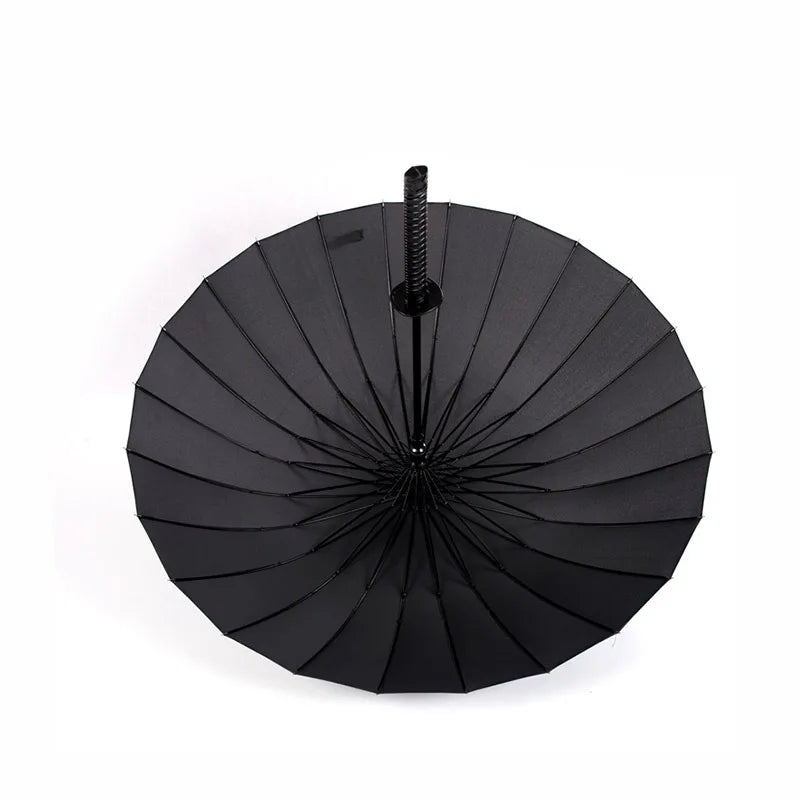 Creative Long Handle Large Windproof Samurai Sword Umbrella Japanese Ninja-like Sun Rain Straight Umbrellas Automatic Open