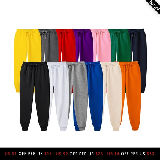 2024 New Men Joggers Brand Male Trousers Casual Pants Sweatpants Jogger 13 color Casual GYMS Fitness Workout sweatpants