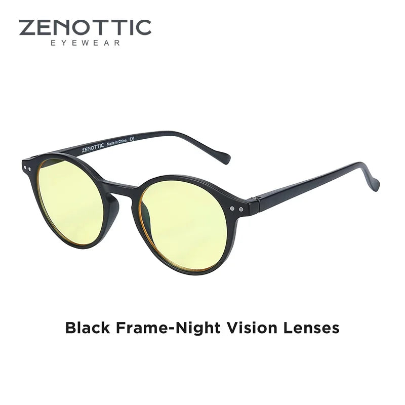 ZENOTTIC (S Size) Retro Circular Polarized Sunglasses 2024 2025 Men Women Vintage Small Round Sun Glasses UV400 Goggles Shades