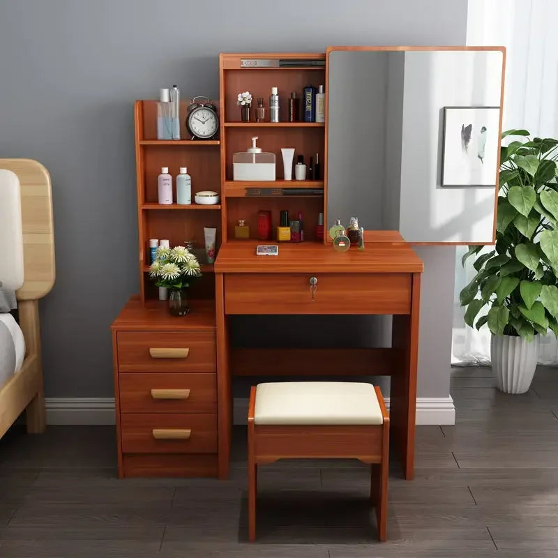 Makeup Tables Hairdresser Dressers Bedroom Furniture Vanity Mirror Drawers Cabinets Vestidores Table