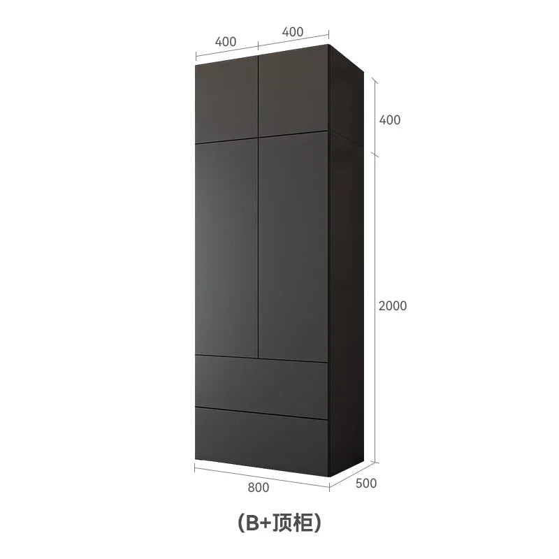 Waterproof Clothes Wardrobe Organization Bedroom Luxury Systems Wardrobe Living Room Shelf Dressers Szafa Na Ubrania Furniture