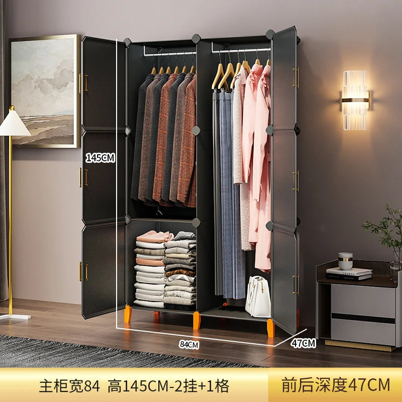 Closet Organizer Wardrobe Dressers Storage Bedroom Headboards Wardrobe Dresser Cupboard Armario Living Room Cabinets LQ5XP